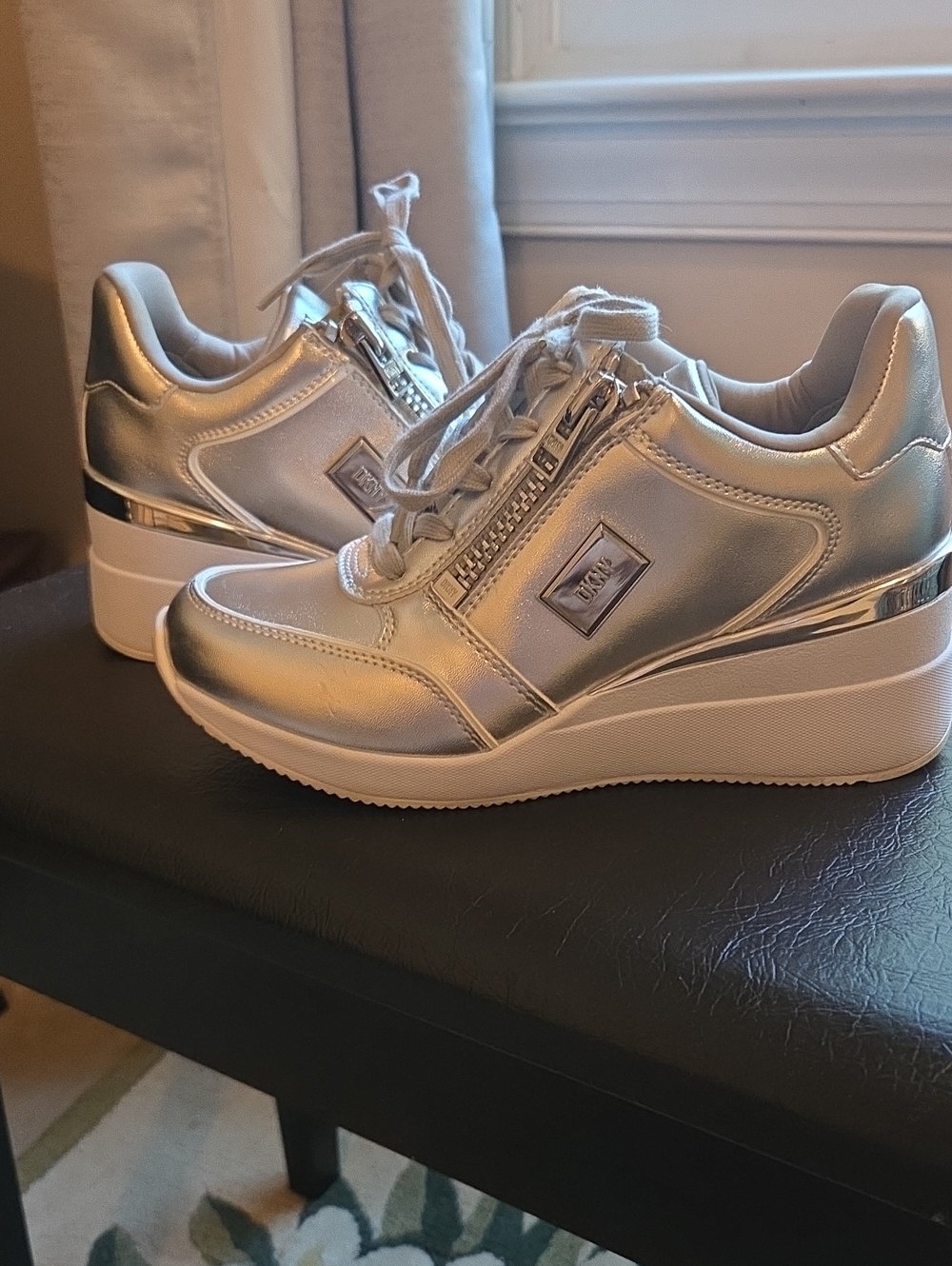 DKNY Brand New Heeled Sneakers